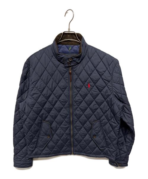 POLO RALPH LAUREN（ポロ・ラルフローレン）POLO RALPH LAUREN (ポロ・ラルフローレン) ウォーターリペラント キルテッド ジャケット ネイビー サイズ:L 未使用品の古着・服飾アイテム