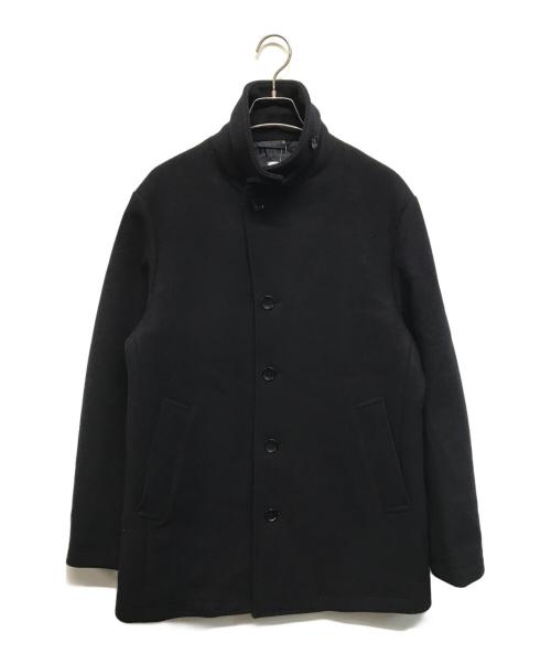SHIPS（シップス）SHIPS (シップス) S140 ウールシルク シングル ピーコート ネイビー サイズ:SIZE L 未使用品の古着・服飾アイテム