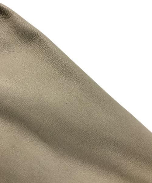 SERAPHIN（セラフィン）SERAPHIN (セラフィン) レザーシャツジャケット アイボリー サイズ:SIZE 50の古着・服飾アイテム