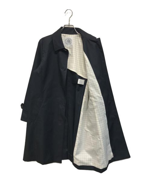 J.PRESS（ジェイプレス）J.PRESS (ジェイプレス) 撥水ツイル ステンカラー ロング コート ネイビー サイズ:SIZE 9の古着・服飾アイテム
