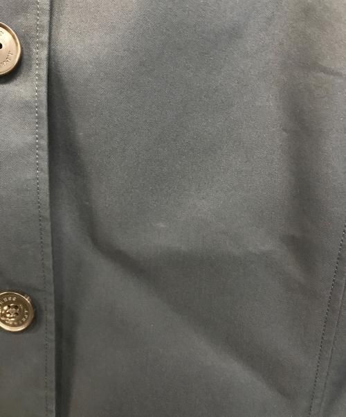 J.PRESS（ジェイプレス）J.PRESS (ジェイプレス) 撥水ツイル ステンカラー ロング コート ネイビー サイズ:SIZE 9の古着・服飾アイテム