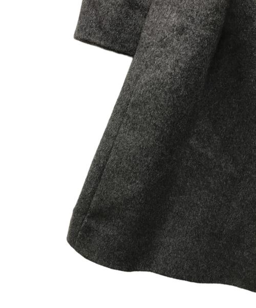 JEAN LOUIS SCHERRER（ジャンルイ シェレル）JEAN LOUIS SCHERRER (ジャンルイ シェレル) カシミヤ100％ベルト付コート グレー サイズ:Mの古着・服飾アイテム