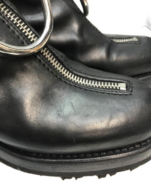 1017 ALYX 9SM（テンセブンティーン アリクス ナインエスエム）1017 ALYX 9SM (テンセブンティーン アリクス ナインエスエム) ハーネスリングジップブーツ ブラック サイズ:38の古着・服飾アイテム