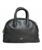 blancleブランクレ）の古着「OILED SMOOTH LEATHER 2WAY MINI BOSTON」｜ブラック