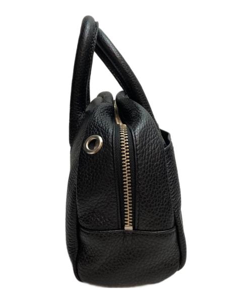 blancle（ブランクレ）blancle (ブランクレ) OILED SMOOTH LEATHER 2WAY MINI BOSTON ブラックの古着・服飾アイテム