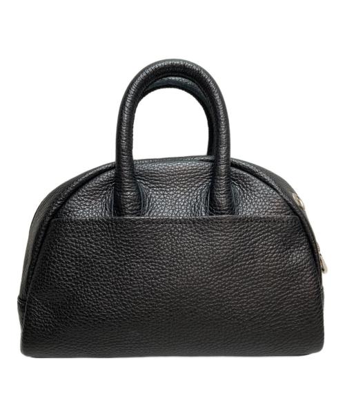 blancle（ブランクレ）blancle (ブランクレ) OILED SMOOTH LEATHER 2WAY MINI BOSTON ブラックの古着・服飾アイテム