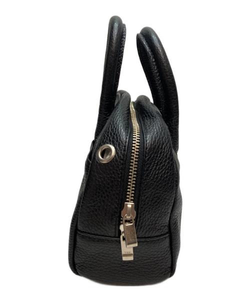 blancle（ブランクレ）blancle (ブランクレ) OILED SMOOTH LEATHER 2WAY MINI BOSTON ブラックの古着・服飾アイテム