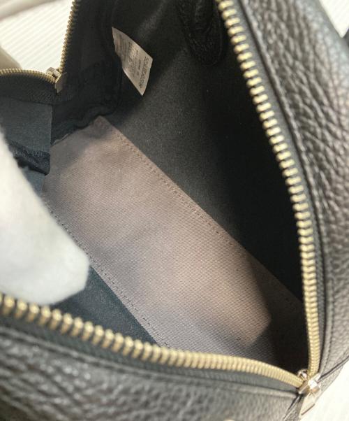 blancle（ブランクレ）blancle (ブランクレ) OILED SMOOTH LEATHER 2WAY MINI BOSTON ブラックの古着・服飾アイテム