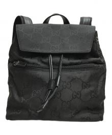GUCCI（グッチ）の古着「GGキャンバス ミニリュック」｜ブラック