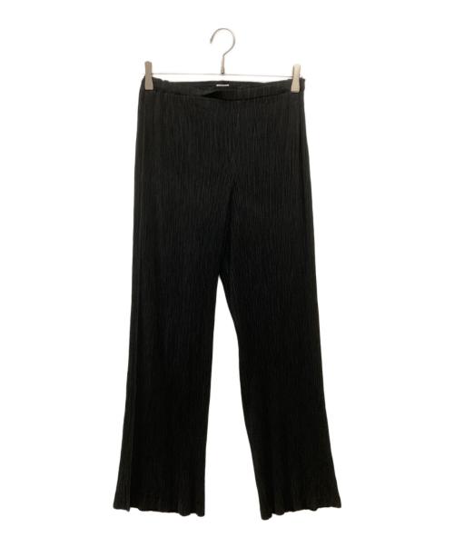 ISSEY MIYAKE FETE（イッセイミヤケフェット）ISSEY MIYAKE FETE (イッセイミヤケフェット) プリーツパンツ ブラック サイズ:SIZE 3の古着・服飾アイテム