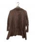 ISSEY MIYAKE (イッセイミヤケ) Pleats shaped cardigan ブラウン サイズ:SIZE 2：25000円