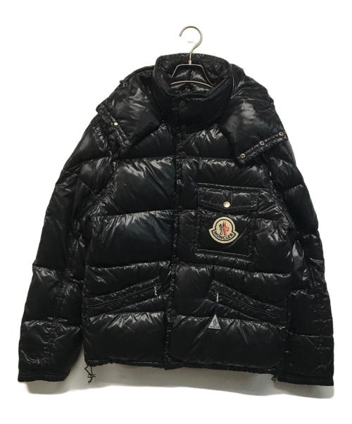 MONCLER（モンクレール）MONCLER (モンクレール) K2ダウンジャケット ブラック サイズ:SIZE 4の古着・服飾アイテム
