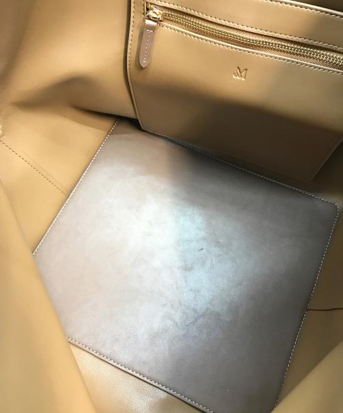 &MyuQ（アンドミューク）&MYUQ (アンドミューク) トートバッグ ベージュの古着・服飾アイテム