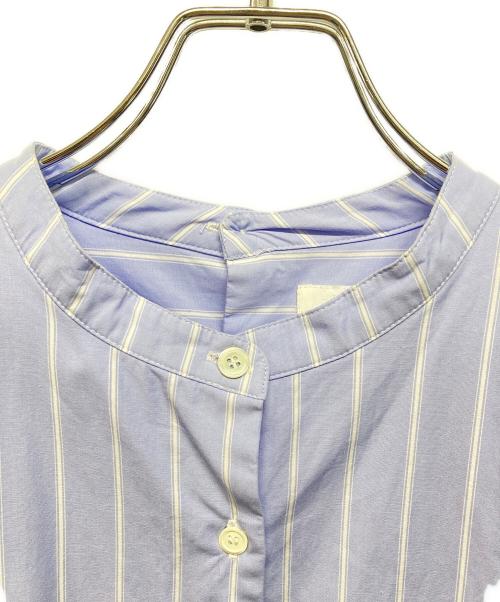 Heriter（エリテ）Heriter (エリテ) コットンブラウスワンピース ブルー サイズ:Mの古着・服飾アイテム