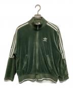 adidasアディダス）の古着「トラックジャケット」｜グリーン