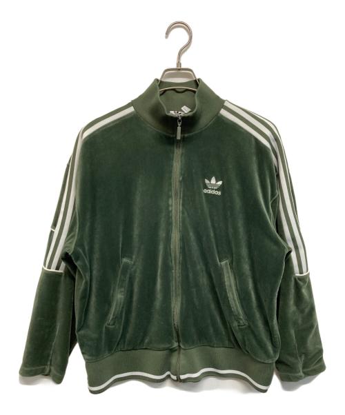 adidas（アディダス）adidas (アディダス) トラックジャケット グリーン サイズ:SIZE Lの古着・服飾アイテム