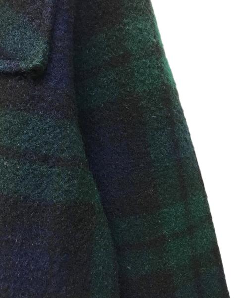 POLO RALPH LAUREN（ポロ・ラルフローレン）POLO RALPH LAUREN (ポロ・ラルフローレン) ブラックウォッチダッフルコート グリーン サイズ:記載無の古着・服飾アイテム