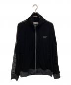Onitsuka Tigerオニツカタイガー）の古着「ベロアトラックジャケット」｜ブラック