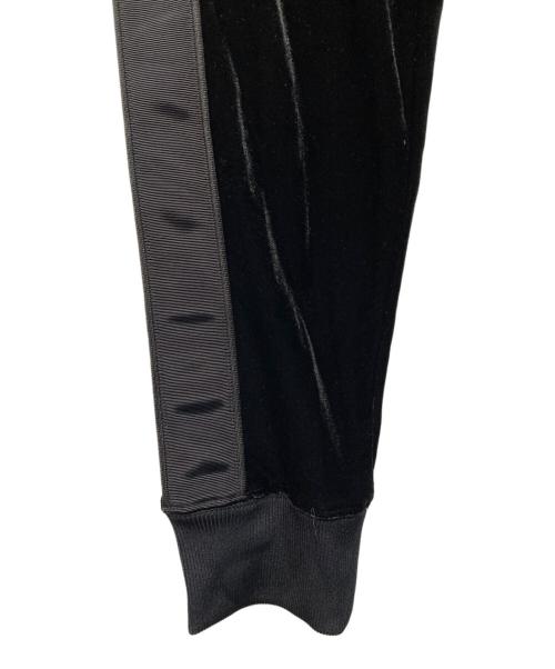 Onitsuka Tiger（オニツカタイガー）Onitsuka Tiger　 (オニツカタイガー) ベロアトラックジャケット ブラック サイズ:SIZE Lの古着・服飾アイテム