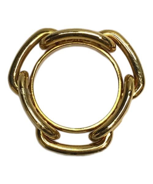 HERMES（エルメス）HERMES (エルメス) スカーフリング ゴールド サイズ:-の古着・服飾アイテム