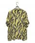 STAR OF HOLLYWOOD (スターオブハリウッド) HIGH DENSITY RAYON OPEN SHIRT(ハイ・デンシティ・レーヨン・オープン・シャツ) イエロー サイズ:XL：8000円