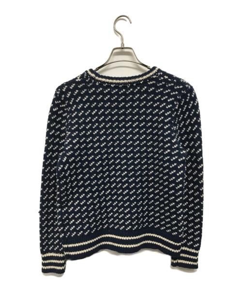 L.L.Bean（エルエルビーン）L.L.Bean (エルエルビーン) バーズアイニット ネイビー サイズ:Sの古着・服飾アイテム