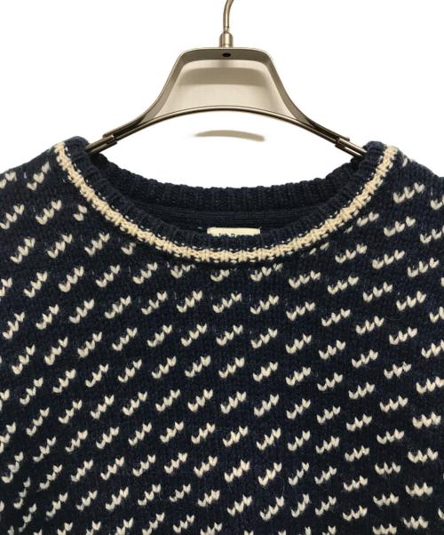 L.L.Bean（エルエルビーン）L.L.Bean (エルエルビーン) バーズアイニット ネイビー サイズ:Sの古着・服飾アイテム