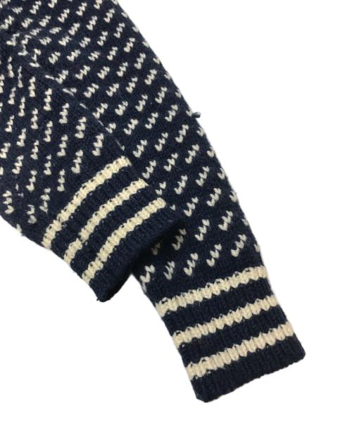 L.L.Bean（エルエルビーン）L.L.Bean (エルエルビーン) バーズアイニット ネイビー サイズ:Sの古着・服飾アイテム