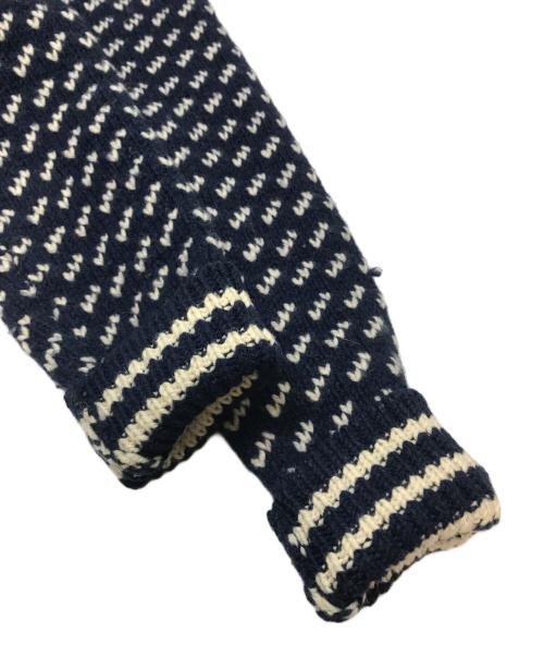 L.L.Bean（エルエルビーン）L.L.Bean (エルエルビーン) バーズアイニット ネイビー サイズ:Sの古着・服飾アイテム