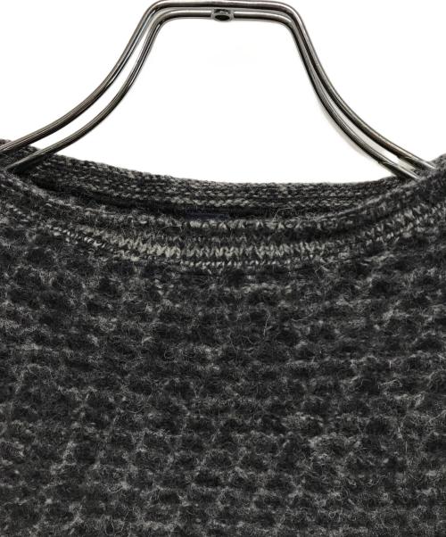 45R（フォーティファイブ・アール）45R (フォーティファイブ・アール) ダカーポフェアアイルのビッグスリットTシャツ グレー サイズ:Freeの古着・服飾アイテム