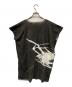 DRKSHDW (ダークシャドウ) ノースリーブグラフィックカットソー ブラック サイズ:XS：12000円
