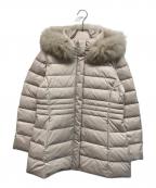 UNTITLEDアンタイトル）の古着「ミディダウンコート」｜ライトグレー