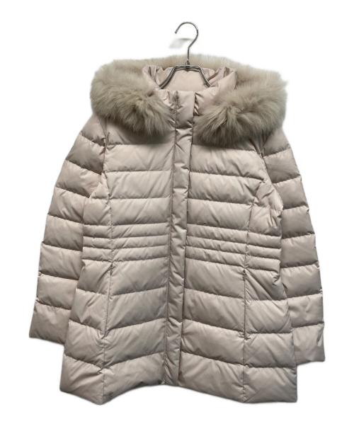 UNTITLED（アンタイトル）UNTITLED (アンタイトル) ミディダウンコート ライトグレー サイズ:M 未使用品の古着・服飾アイテム