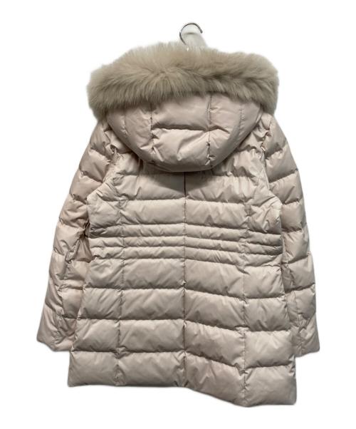 UNTITLED（アンタイトル）UNTITLED (アンタイトル) ミディダウンコート ライトグレー サイズ:M 未使用品の古着・服飾アイテム