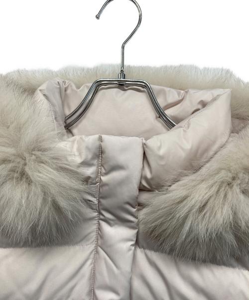 UNTITLED（アンタイトル）UNTITLED (アンタイトル) ミディダウンコート ライトグレー サイズ:M 未使用品の古着・服飾アイテム