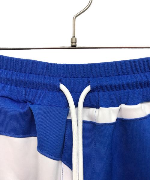 RUSSELUNO（ラッセルノ）RUSSELUNO (ラッセルノ) PATCH WORK CAMO SHORTS(パッチワーク カモ ショーツ) ホワイト×ブルー サイズ:SIZE 6の古着・服飾アイテム