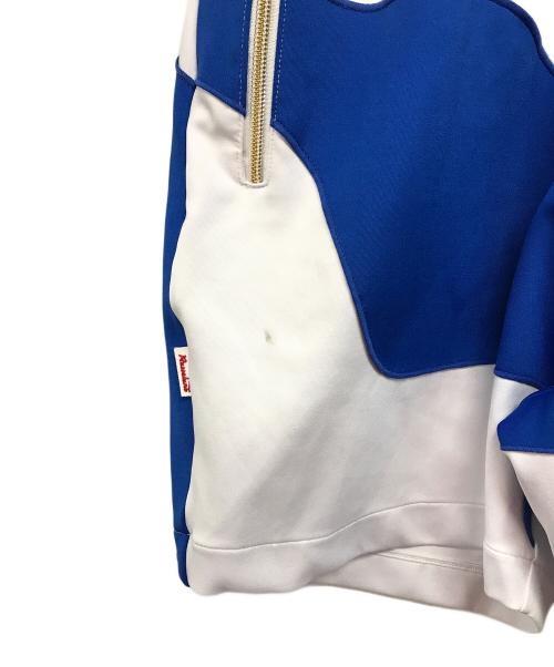 RUSSELUNO（ラッセルノ）RUSSELUNO (ラッセルノ) PATCH WORK CAMO SHORTS(パッチワーク カモ ショーツ) ホワイト×ブルー サイズ:SIZE 6の古着・服飾アイテム