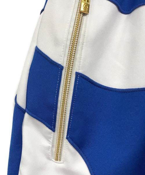 RUSSELUNO（ラッセルノ）RUSSELUNO (ラッセルノ) PATCH WORK CAMO SHORTS(パッチワーク カモ ショーツ) ホワイト×ブルー サイズ:SIZE 6の古着・服飾アイテム
