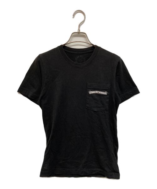 CHROME HEARTS（クロムハーツ）CHROME HEARTS (クロムハーツ) アーチロゴTシャツ ブラック サイズ:XSの古着・服飾アイテム