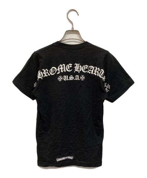 CHROME HEARTS（クロムハーツ）CHROME HEARTS (クロムハーツ) アーチロゴTシャツ ブラック サイズ:XSの古着・服飾アイテム