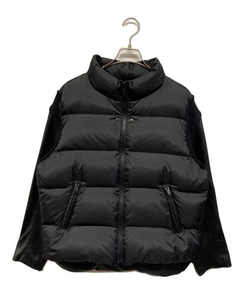 UNDERCOVER（アンダーカバー）UNDERCOVER (アンダーカバー) Sheepskin sleeve down jacket ブラック サイズ:Sの古着・服飾アイテム