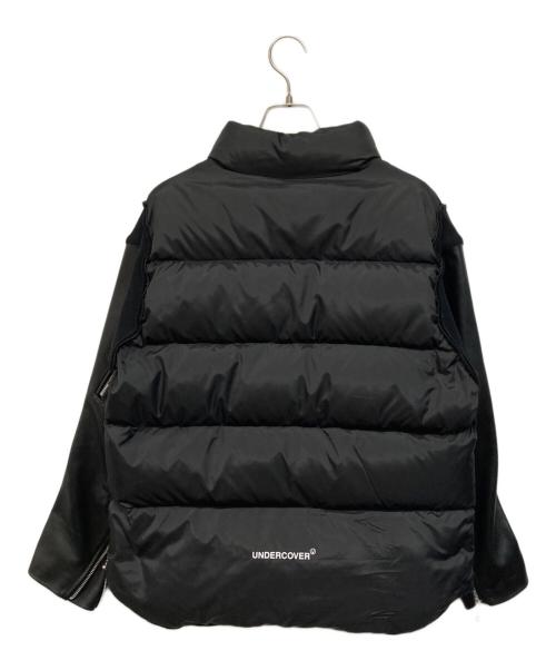 UNDERCOVER（アンダーカバー）UNDERCOVER (アンダーカバー) Sheepskin sleeve down jacket ブラック サイズ:Sの古着・服飾アイテム