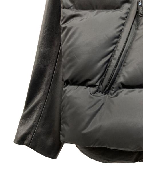 UNDERCOVER（アンダーカバー）UNDERCOVER (アンダーカバー) Sheepskin sleeve down jacket ブラック サイズ:Sの古着・服飾アイテム