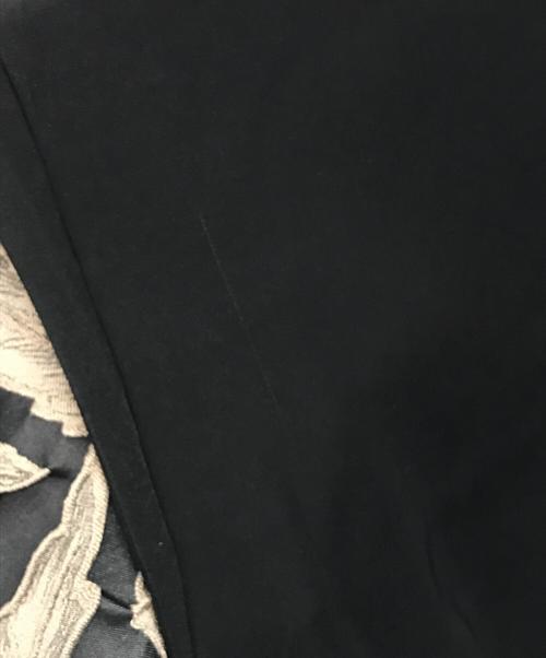 きげんのいいひと（キゲンノイイヒト）きげんのいいひと (キゲンノイイヒト) 静生 ワンピース ブラック×ベージュ サイズ:Mの古着・服飾アイテム