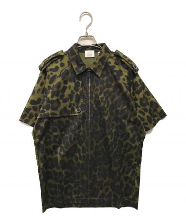 中古・古着通販】BURBERRY (バーバリー) エポレットハーフジップ半袖