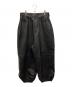 refomed（リフォメッド）の古着「FRESH MAN CCU LEATHER WIDE PANTS」｜ブラック