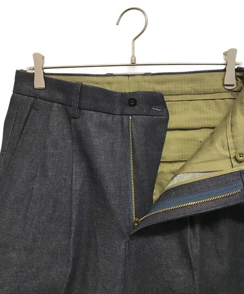 NEXUSVII（ネクサスセブン）NEXUSVII (ネクサスセブン) SCYE (サイ) BEYONDEXX DENIM  TROUSER（ビヨンデックス　デニム　トラウザー） ネイビー サイズ:44の古着・服飾アイテム