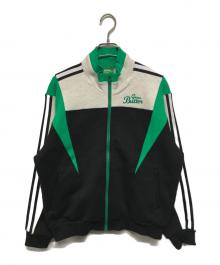 GREEN BUTTER（グリーンバター）の古着「スウェットジャケット」｜ブラック