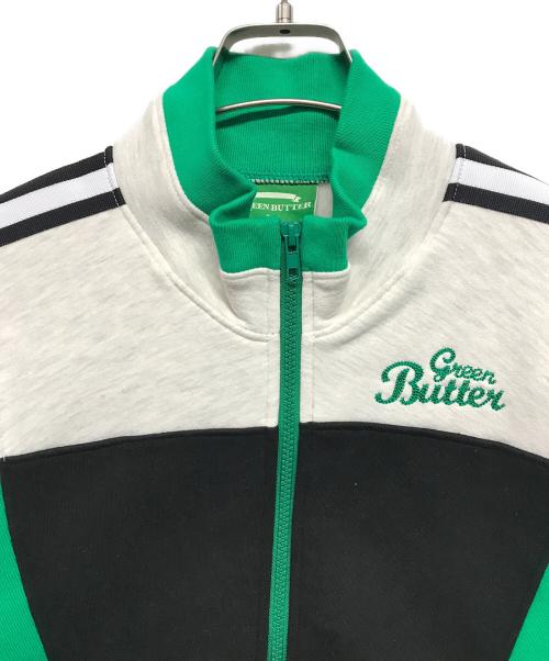 GREEN BUTTER（グリーンバター）GREEN BUTTER (グリーンバター) スウェットジャケット ブラック サイズ:SIZE S-Mの古着・服飾アイテム