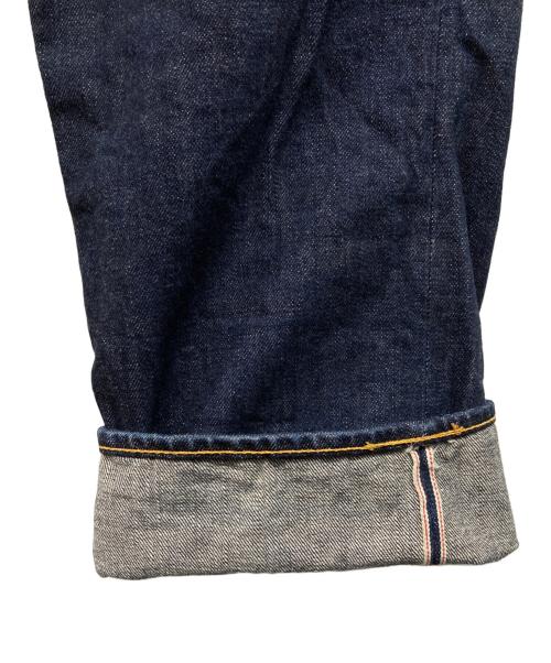 EVISU（エヴィス）EVISU (エヴィス) Lot2001 No.2 ビッグカモメデニムパンツ インディゴ×レッド サイズ:W30×L35の古着・服飾アイテム